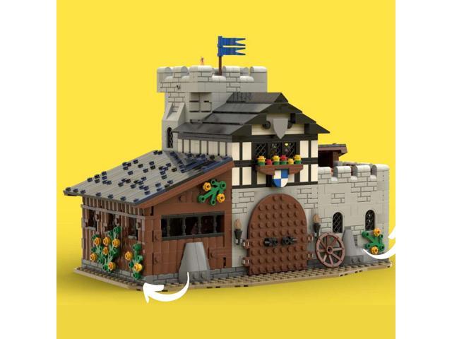 ZITIANYOUBUILD Stable Model Buiding Toys Set Expansion for Castle 1526 Pieces MOC