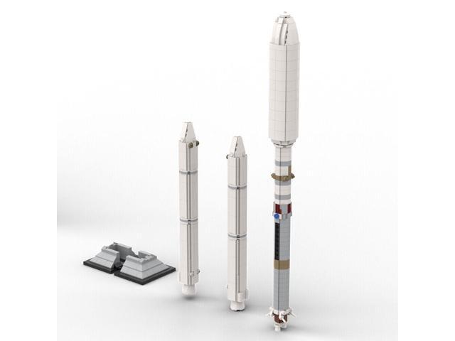 ZITIANYOUBUILD IV-B Carrier Rocket with 5 Fairings Sizes 1:110 Scale 939 Pieces MOC