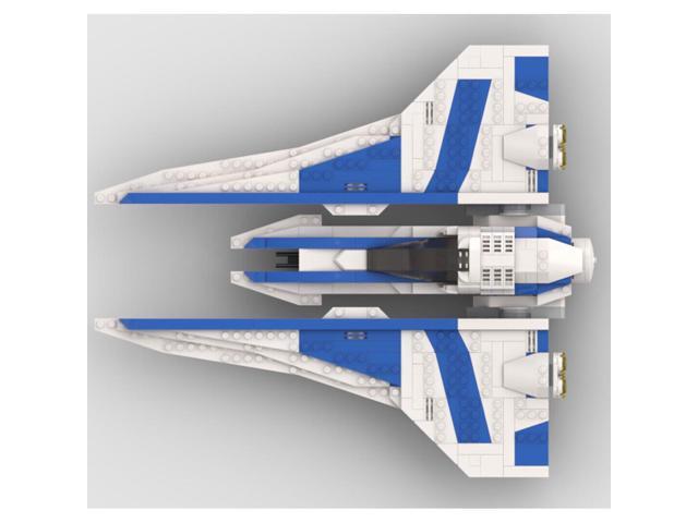 ZITIANYOUBUILD Troop Transport Fighter Model Building Toys Set 468 Pieces MOC