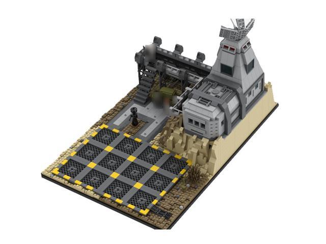 ZITIANYOUBUILD Emipre Base on Tatooine Model Building Toys Set 1927 Pieces MOC
