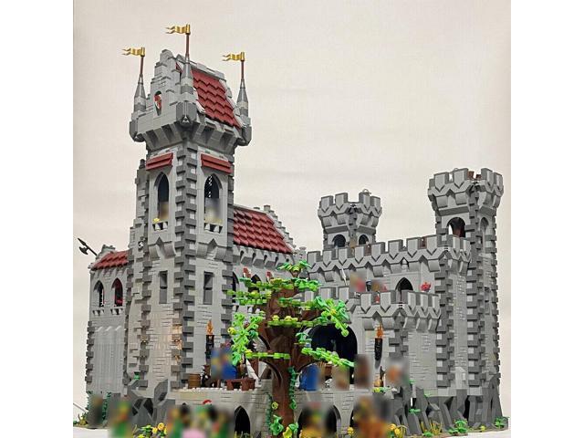 ZITIANYOUBUILD Large Castle II Fortress with Highly Detailed Interior 10007 Pieces MOC