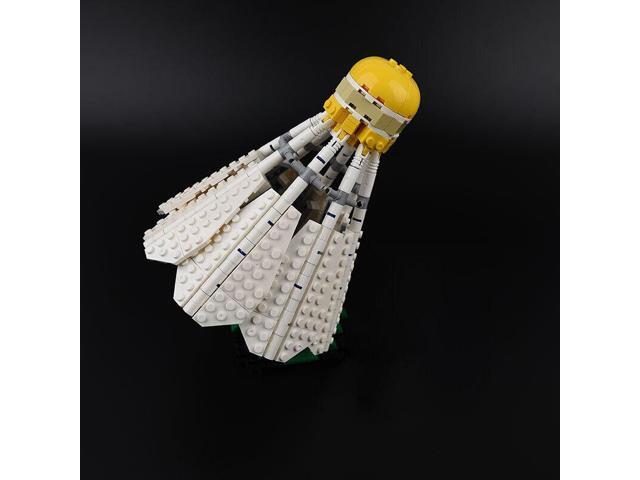ZITIANYOUBUILD Badminton MOC Building Toys Set with Stand & Paper Instructions 425 Pieces MOC