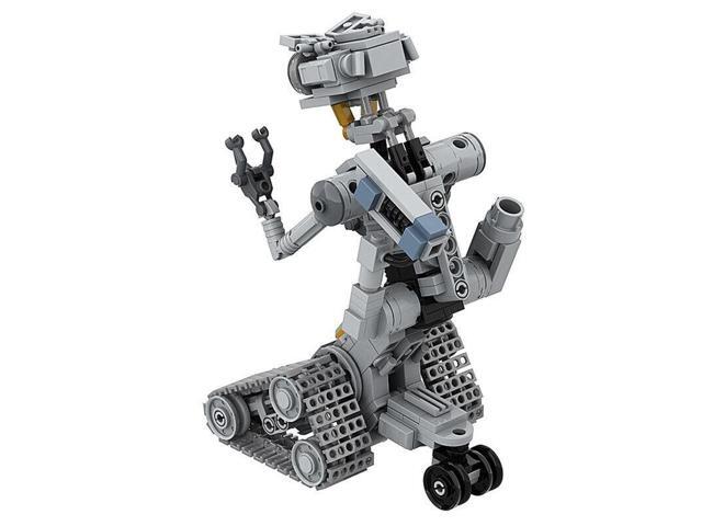 ZITIANYOUBUILD Johnny 5 Robot Premium Edition Kids Gift Building Set 313 Pieces MOC