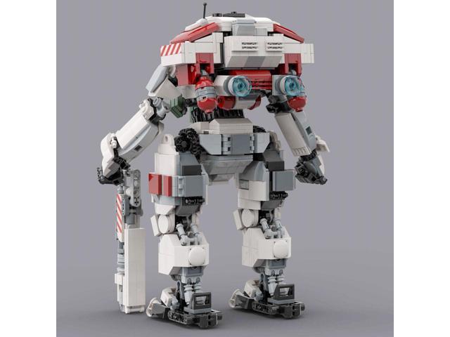 ZITIANYOUBUILD Robot in Game Minifig Scale for Display and Careful Play 982 Pieces MOC