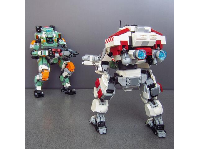 ZITIANYOUBUILD Robot in Game Minifig Scale for Display and Careful Play 982 Pieces MOC