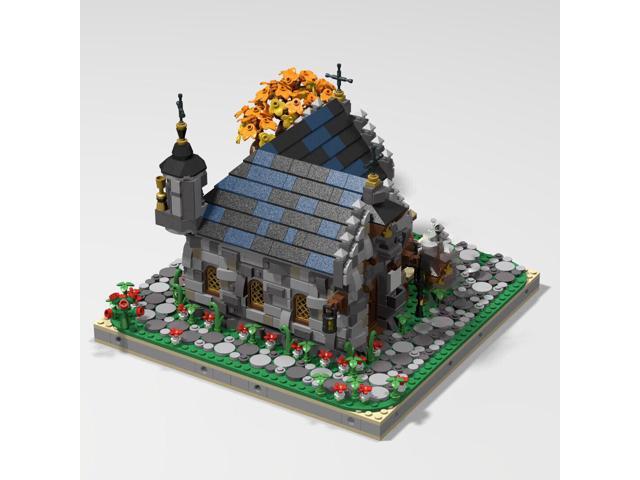 ZITIANYOUBUILD Medieval Chapel Building Toys Set for Collection 2087 Pieces MOC