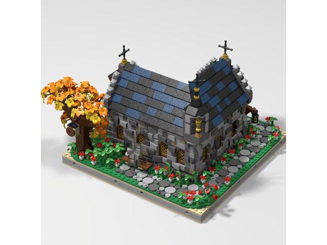 ZITIANYOUBUILD Medieval Chapel Building Toys Set for Collection 2087 Pieces MOC