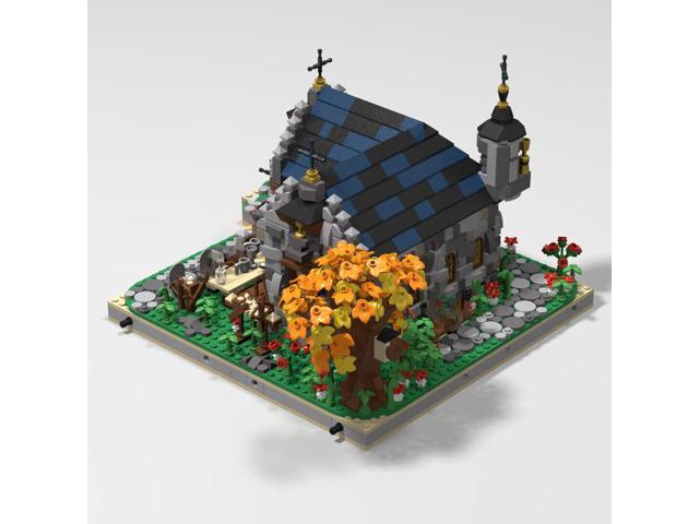 ZITIANYOUBUILD Medieval Chapel Building Toys Set for Collection 2087 Pieces MOC