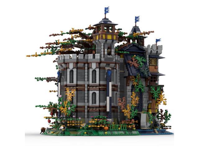 ZITIANYOUBUILD MOC-126920 Medieval Castle & Tree House Modular Building 6223 Parts