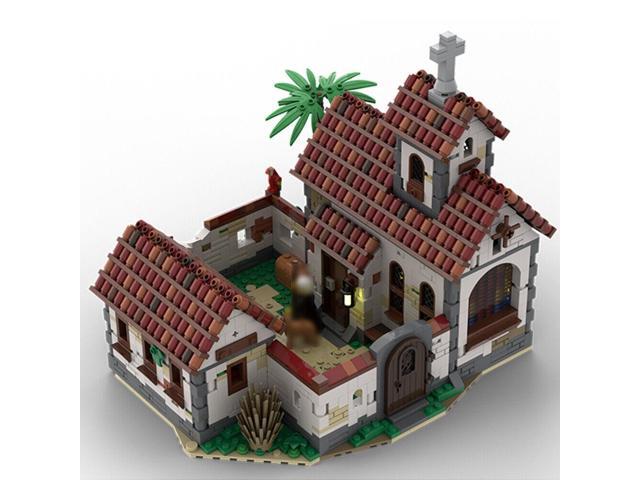 ZITIANYOUBUILD MOC-124309 Modular Church #3 with Interior for Pirates Series 2050 Parts