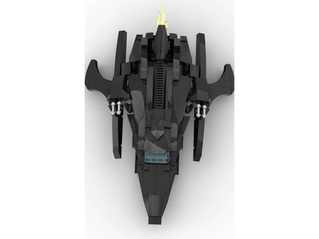 ZITIANYOUBUILD MOC-38420 Black Ship Model from Movie Building Toys Set for Collection 288 Parts