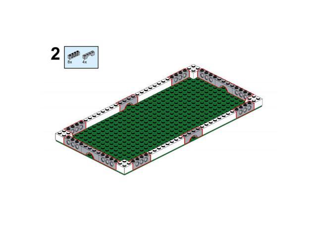 ZITIANYOUBUILD Custom MOC-117830 MILS Ballasted Single Track Train Track Model 182 Parts Gift