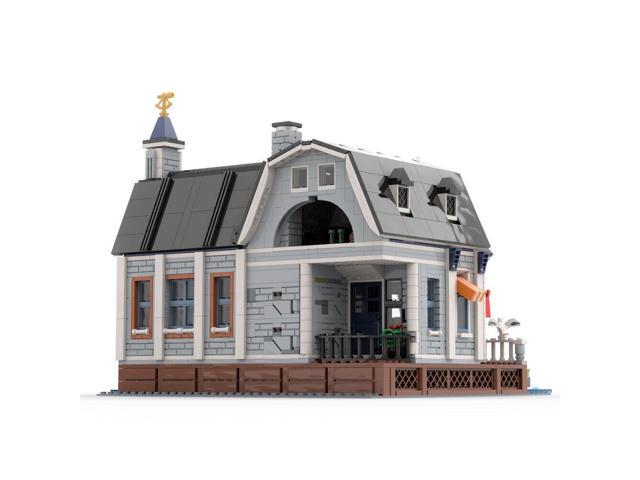 ZITIANYOUBUILD MOC-91130 Modular Building: Dock Model with Interior and Boat 2158 Parts