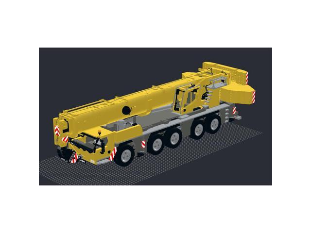 ZITIANYOUBUILD MOC-57421 Remote controlled LTM 1250-5.1 Crane with Power Functions 4599 Parts