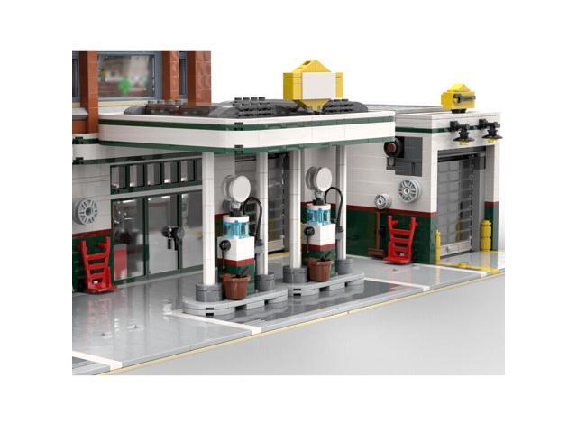 ZITIANYOUBUILD MOC-126334 Plus-size Corner Garage Moduar Building with Apartment 4897 Parts
