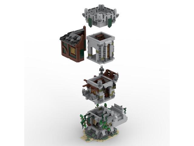 ZITIANYOUBUILD MOC-83831 MEDIEVAL GUARD TOWER Model for Medieval Castle and Village 1340 Parts