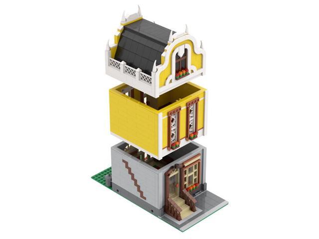 ZITIANYOUBUILD MOC-56778 Modular Townhouse Model Building Toys Set for Christmas 1348 Parts