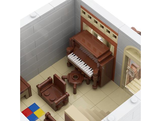ZITIANYOUBUILD MOC-56778 Modular Townhouse Model Building Toys Set for Christmas 1348 Parts