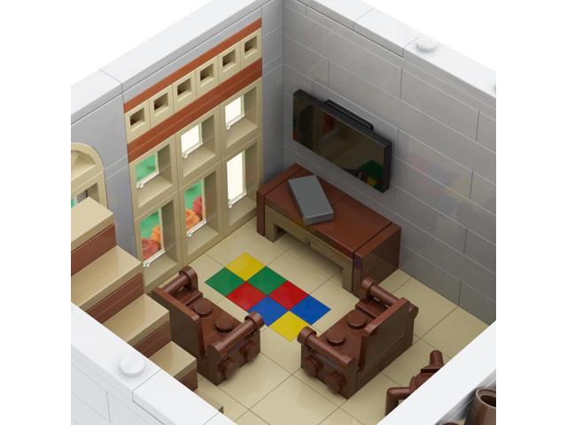 ZITIANYOUBUILD MOC-56778 Modular Townhouse Model Building Toys Set for Christmas 1348 Parts
