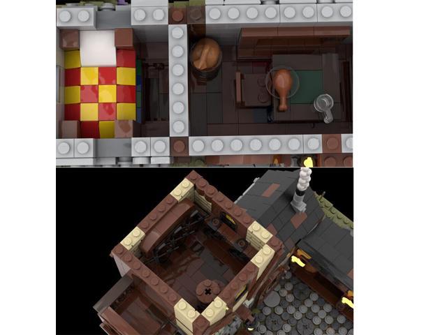ZITIANYOUBUILD MOC-114312 Medieval Archers Range with Interior Modular Building 1722 Parts