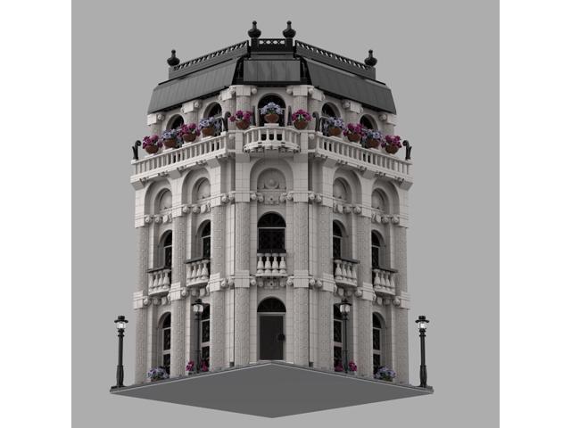 ZITIANYOUBUILD MOC-39837 Modular House Modular Building Model Building Toys Set 2788 Parts