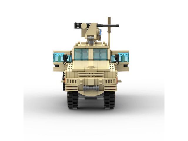 ZITIANYOUBUILD Custom MOC-131385 RG-31 Mk.5E Cat.1 Anti-Mine Vehicle Model 478 Parts Kids Gift