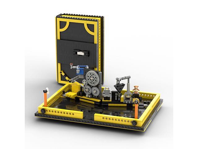 ZITIANYOUBUILD C4597 Pop up Book with A Display of Different Gears and Crane 723 Parts