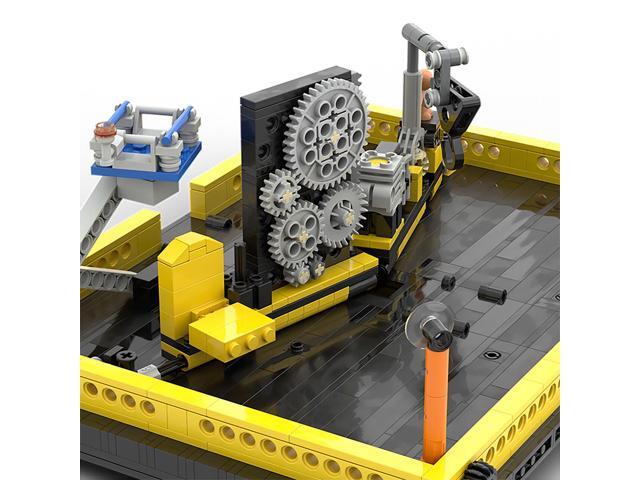 ZITIANYOUBUILD C4597 Pop up Book with A Display of Different Gears and Crane 723 Parts