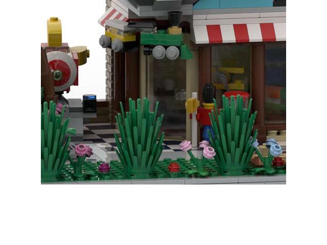 ZITIANYOUBUILD MOC-81592 Modular Building: Toy Store & Apartment Model with Interior 1229 Parts