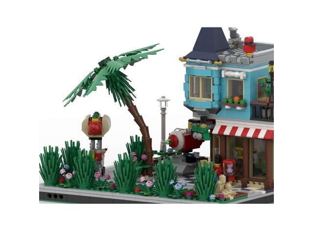 ZITIANYOUBUILD MOC-81592 Modular Building: Toy Store & Apartment Model with Interior 1229 Parts