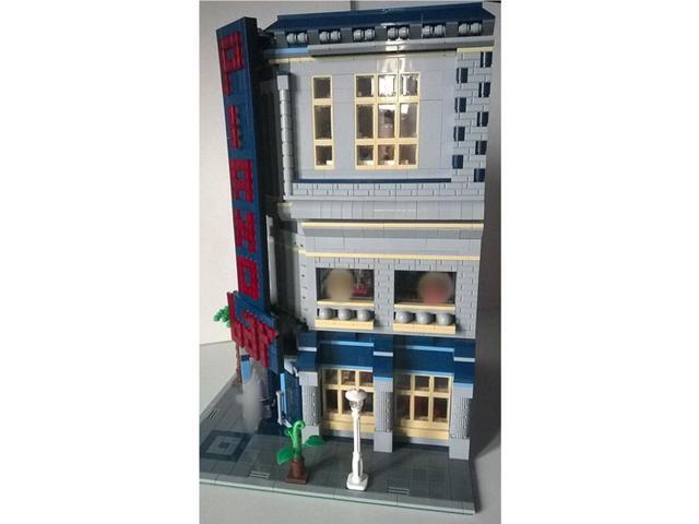 ZITIANYOUBUILD C4224 Modular Building: Piano Bar with Details Interior 3116 Parts Gift