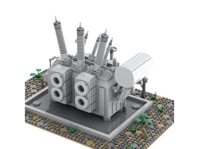 ZITIANYOUBUILD MOC-66271 High Voltage Transformer with Surge Arresters, 420/150 kV 1880 Parts