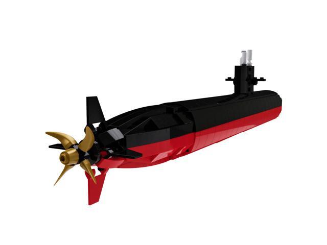ZITIANYOUBUILD C5964 Nuclear Submarine Fast Attack Submarine with Stand 563 Parts