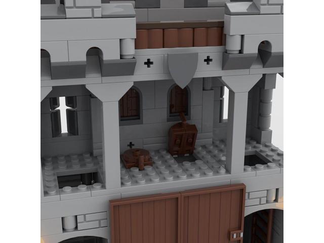 ZITIANYOUBUILD Custom MOC-77977 Medieval Modular Gatehouse 454 Parts Kids Gift for Christmas