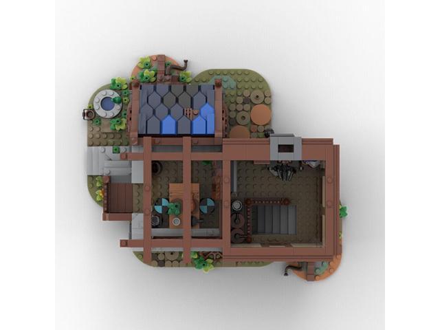 ZITIANYOUBUILD MOC-156130 Modular Medieval Armory Model with Interior 2404 Parts