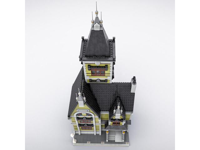 ZITIANYOUBUILD MOC-49479 Modular Building: Old Mansion Haunted House Modification 3723 Parts