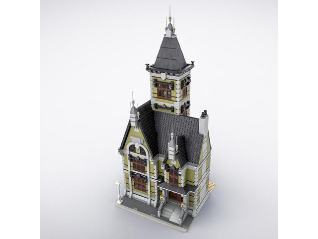 ZITIANYOUBUILD MOC-49479 Modular Building: Old Mansion Haunted House Modification 3723 Parts