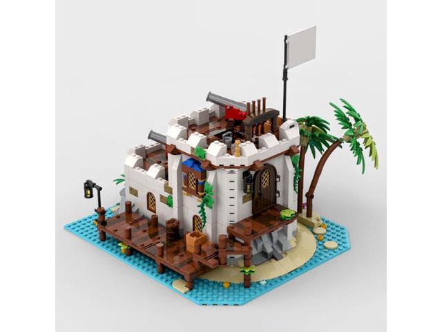 ZITIANYOUBUILD MOC-79638 A Small but Heavily Armed Bridgehead for Pirates Series 1454 Parts