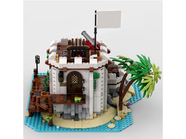 ZITIANYOUBUILD MOC-79638 A Small but Heavily Armed Bridgehead for Pirates Series 1454 Parts