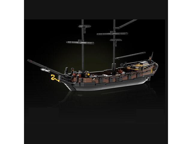 ZITIANYOUBUILD MOC-143628 Brig Ship Boat Model for Pirates Theme Series 1519 Parts