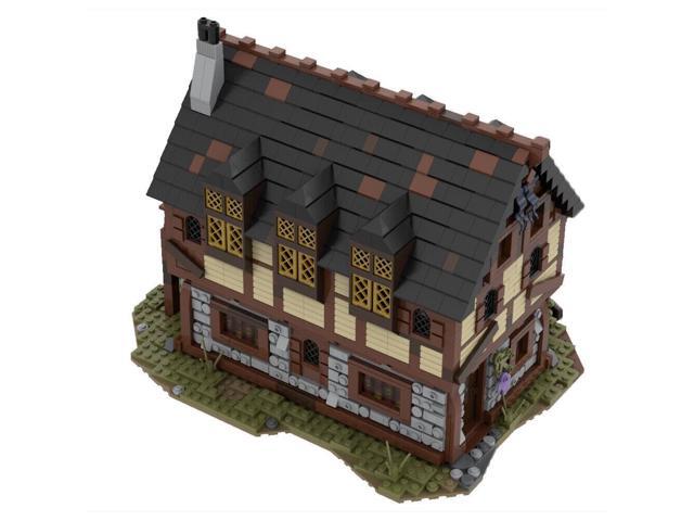ZITIANYOUBUILD MOC-114686 Modular Building: Medieval House and Farm with Interior 3124 Parts