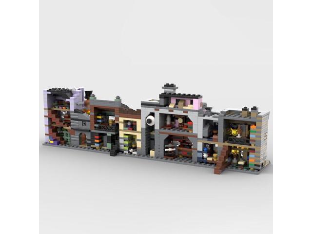 ZITIANYOUBUILD MOC-117013 4-in-1 Magic Shop Ice Cream Parlour Architecture Bundles 1617 Parts