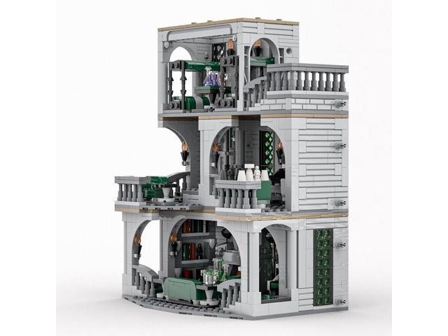 ZITIANYOUBUILD MOC-154155 Common Room and Dorm Model with Interior Building Toys Set 1385 Parts