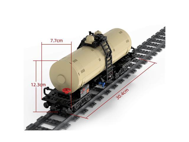 ZITIANYOUBUILD Custom MOC-81220 Tank wagon 4-axles 355 Parts Kids Gift for Christmas
