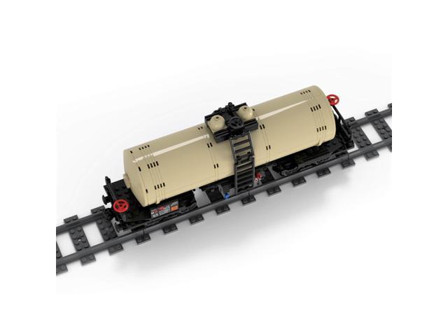 ZITIANYOUBUILD Custom MOC-81220 Tank wagon 4-axles 355 Parts Kids Gift for Christmas