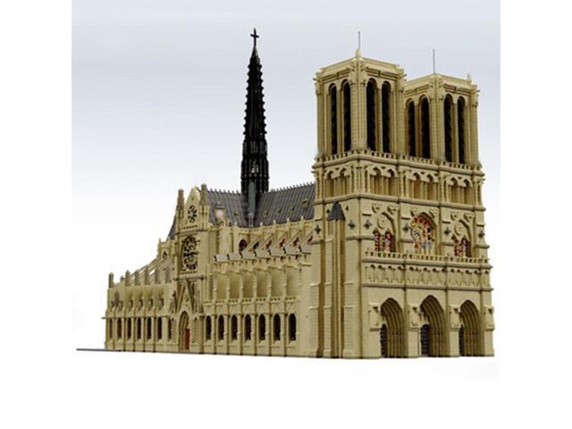 ZITIANYOUBUILD Typical Example of Gothic Architecture Cathédrale 62390 Parts Modular Building