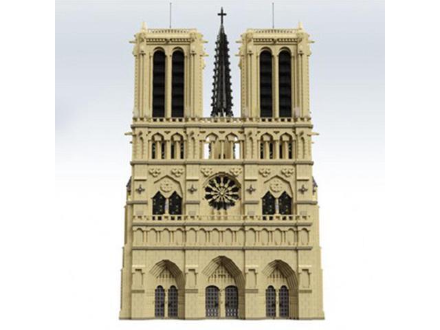 ZITIANYOUBUILD Typical Example of Gothic Architecture Cathédrale 62390 Parts Modular Building