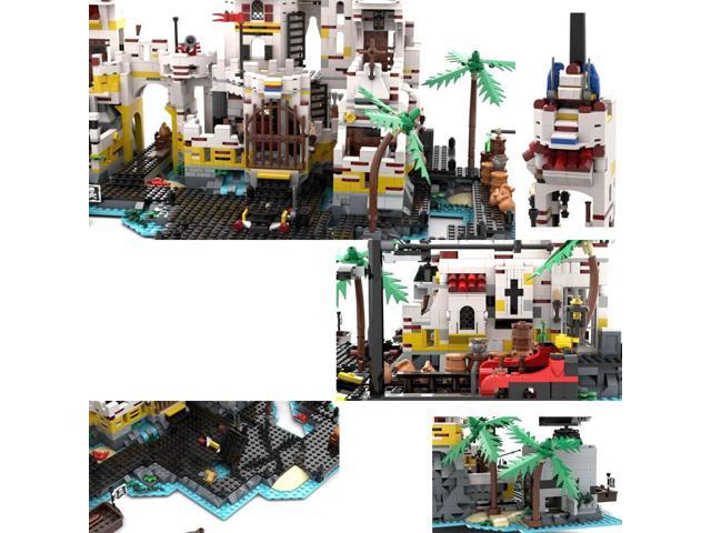 ZITIANYOUBUILD MOC-156391 Pirates General Headquarters Fortress with Square, Church 3757 Parts