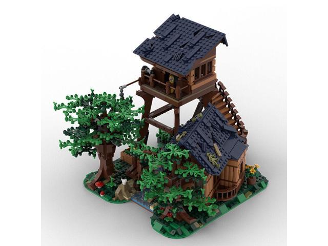 ZITIANYOUBUILD MOC-91343 21318 Tree House Alternate Build: Forest Fire Lookout Tower 1948 Parts