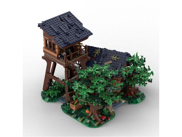 ZITIANYOUBUILD MOC-91343 21318 Tree House Alternate Build: Forest Fire Lookout Tower 1948 Parts